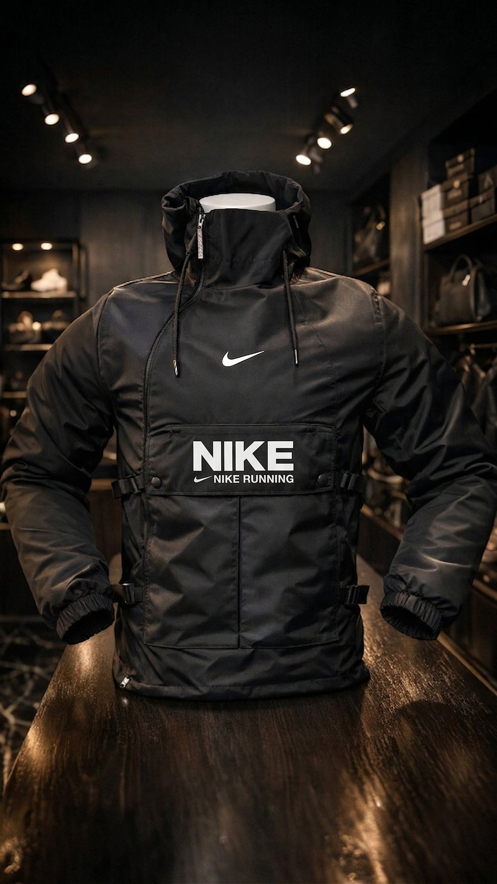 Анорак Nike Black(&White)🔝