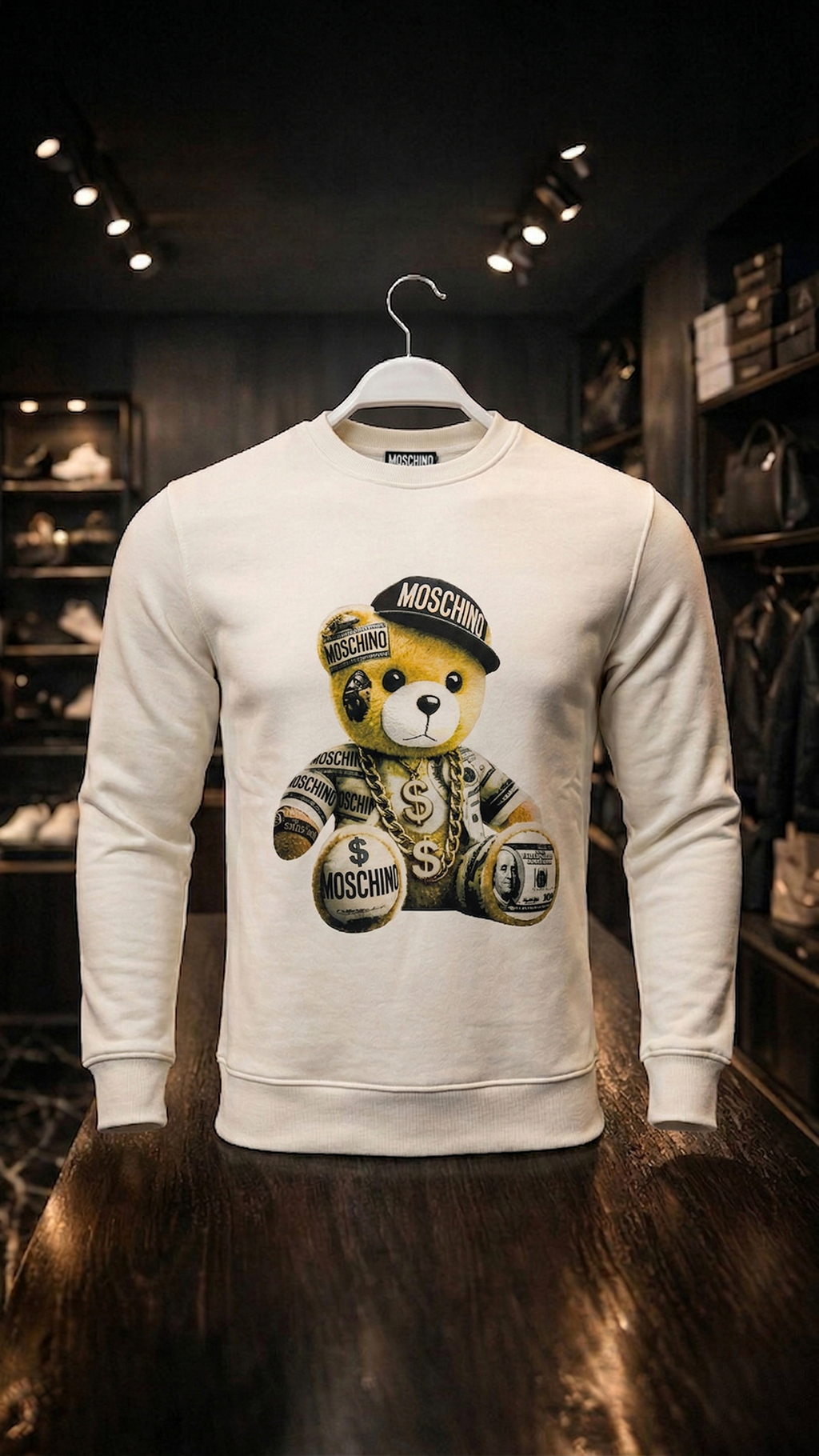 Світшот MOSCHINO White 🚀