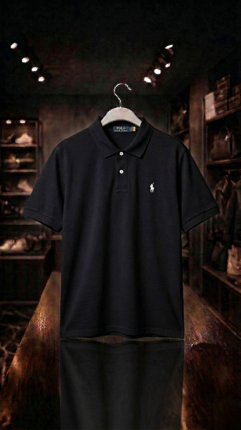 Футболка Polo Ralph Lauren Black🚀