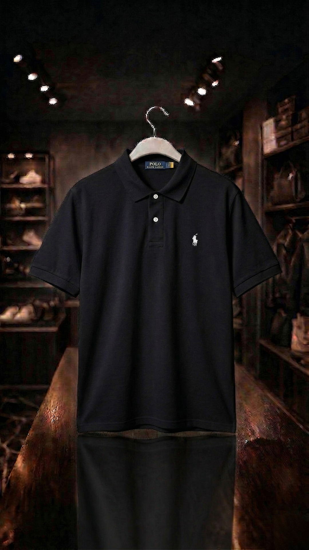 Футболка Polo Ralph Lauren Black🚀