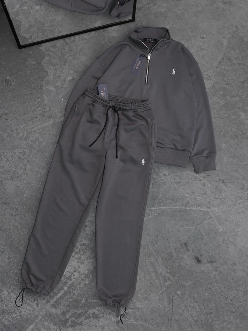 Костюм Polo з ВИШИВКОЮ Gray🚀