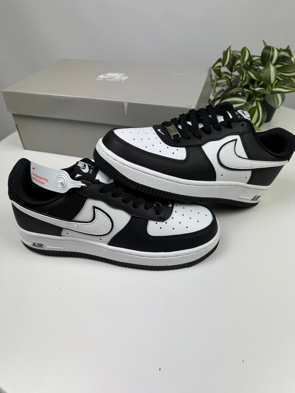 Кросівки Nike Air Force чорно-білі🚀