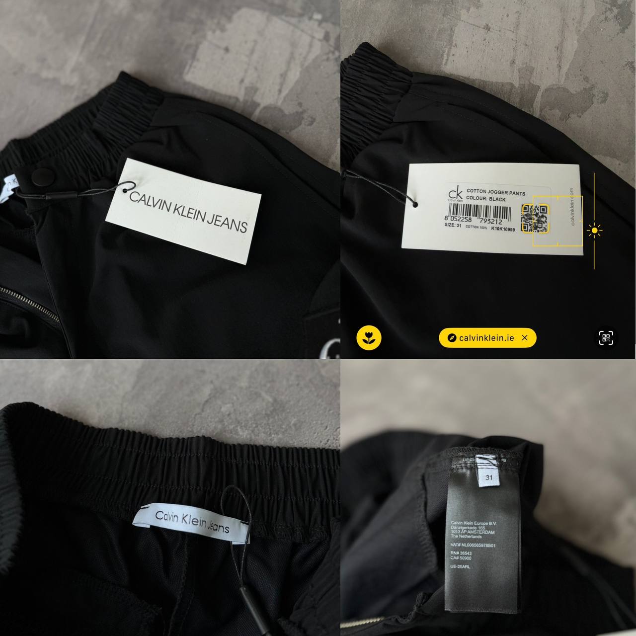 Штани Calvin Klein Black🚀