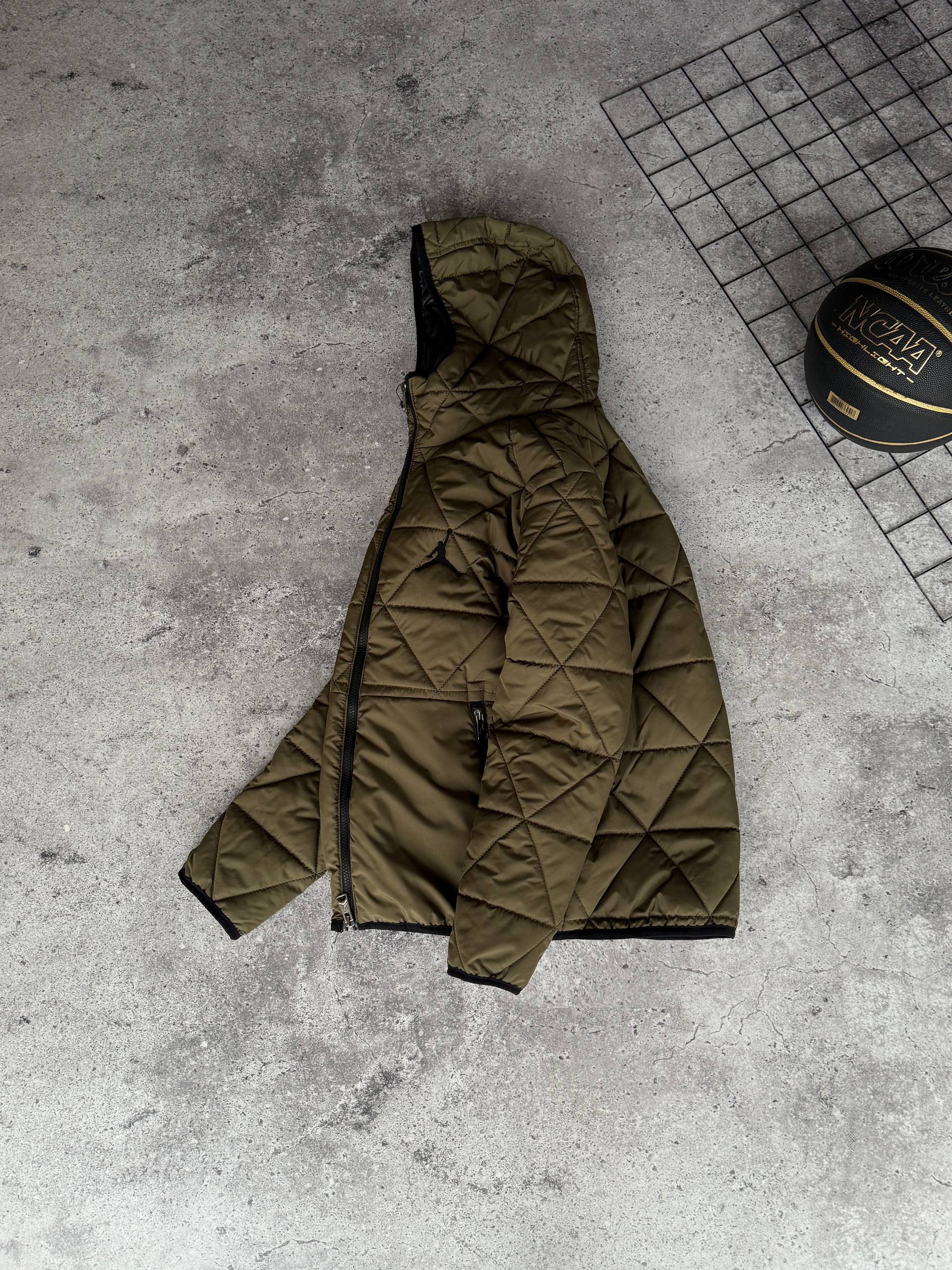 Шикарна куртка NIKE AIR JORDAN Green(Хакі) Преміум якості