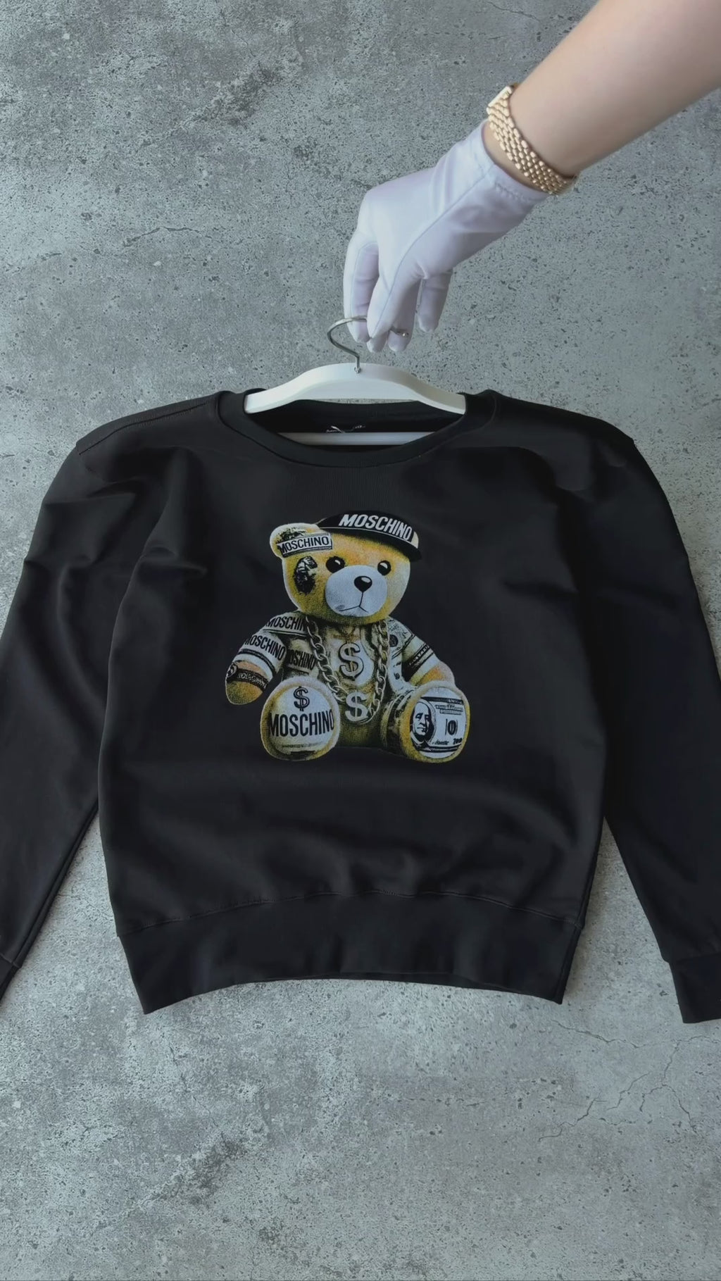 Світшот MOSCHINO Black 🚀