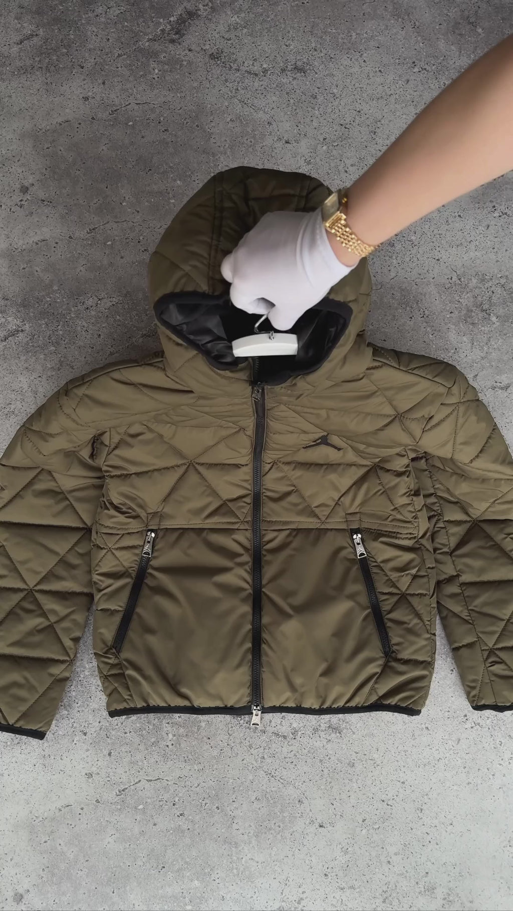Шикарна куртка NIKE AIR JORDAN Green(Хакі) Преміум якості